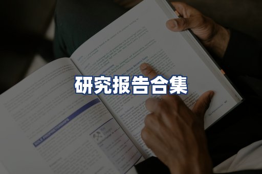 研究报告合集